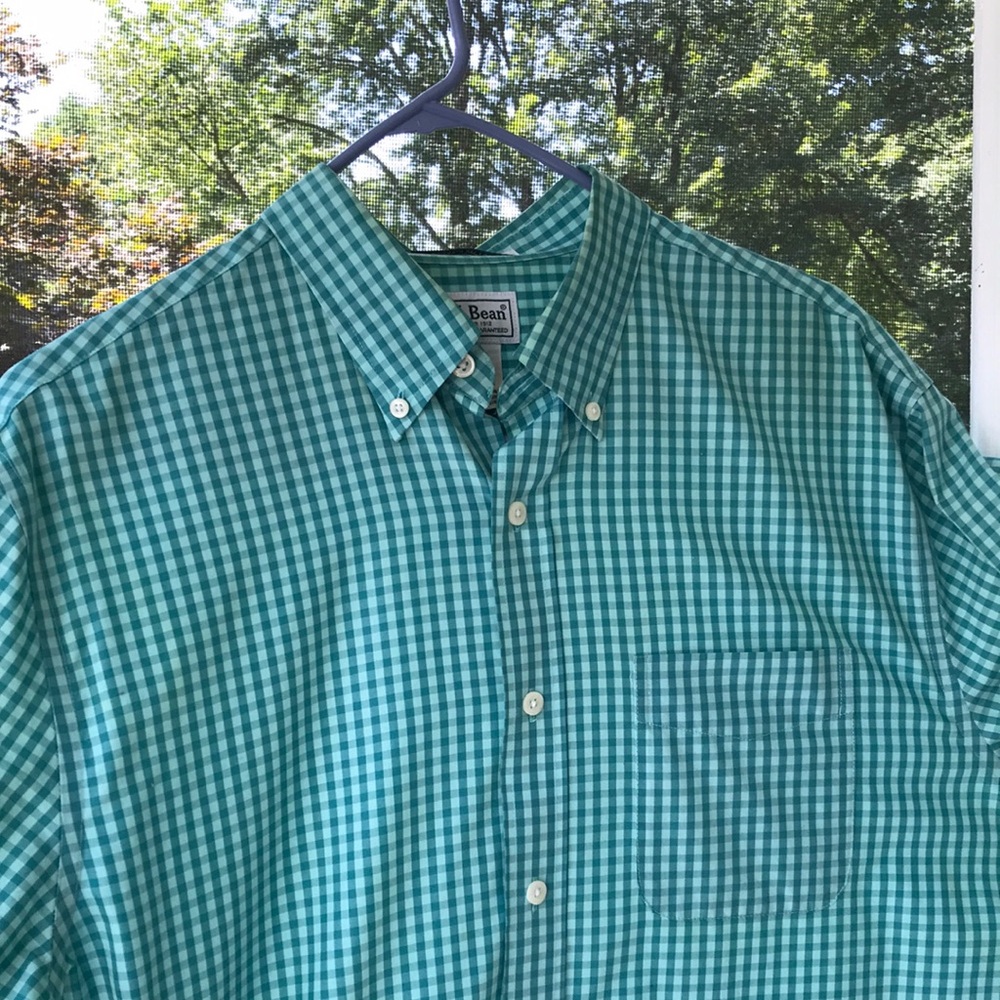 LLBean wrinkle resistant button down